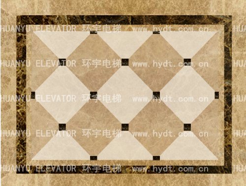 大理石拼花地面